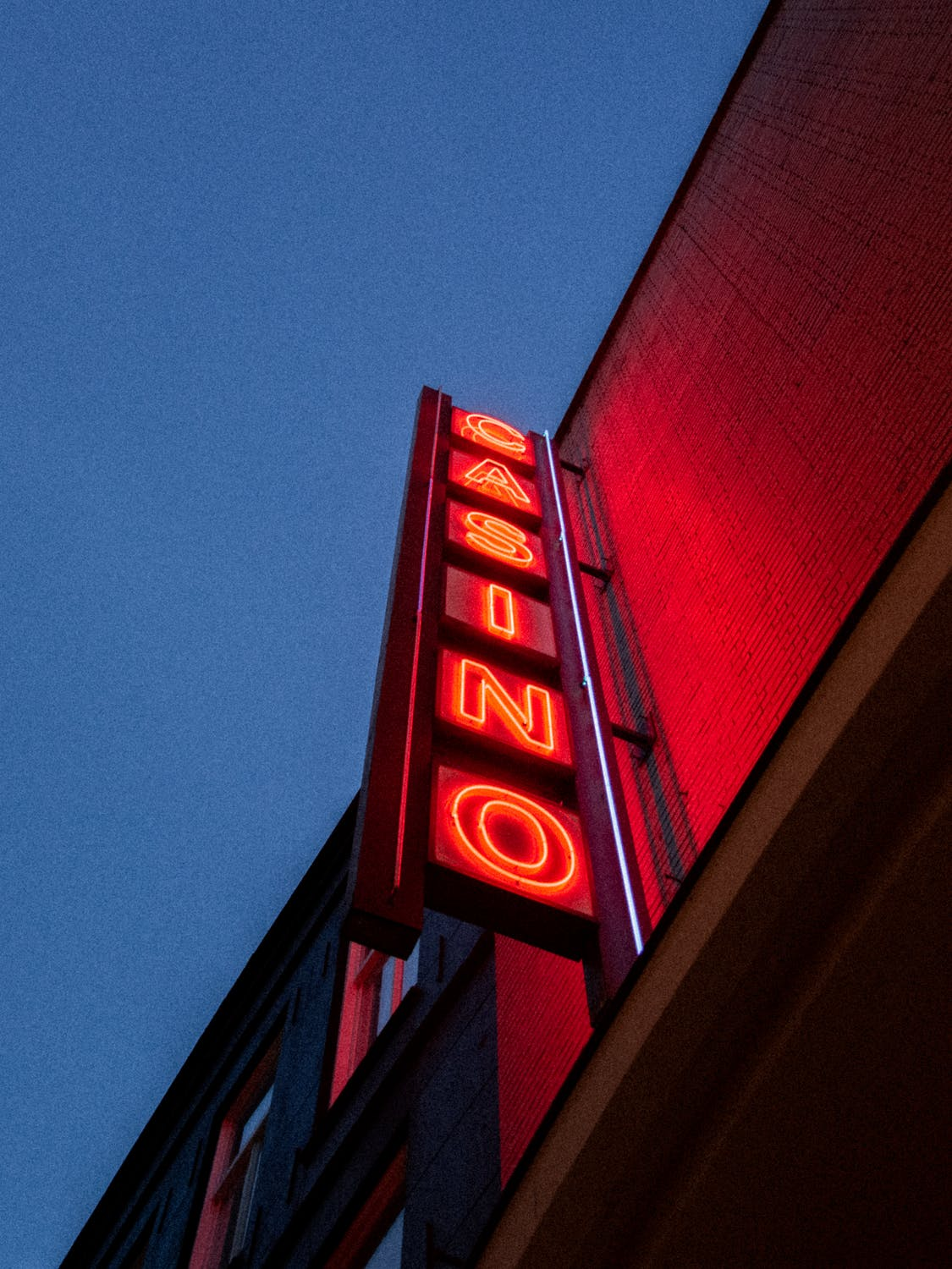  neon casino board